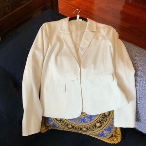 Frenchi Off-White Blazer